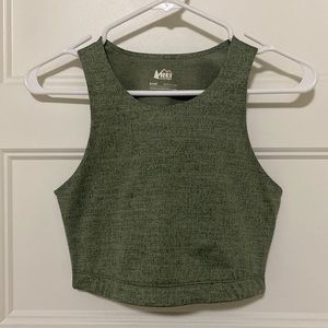 REI crop tank/bra